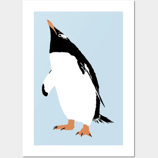 Gentoo Penguin Posters and Art